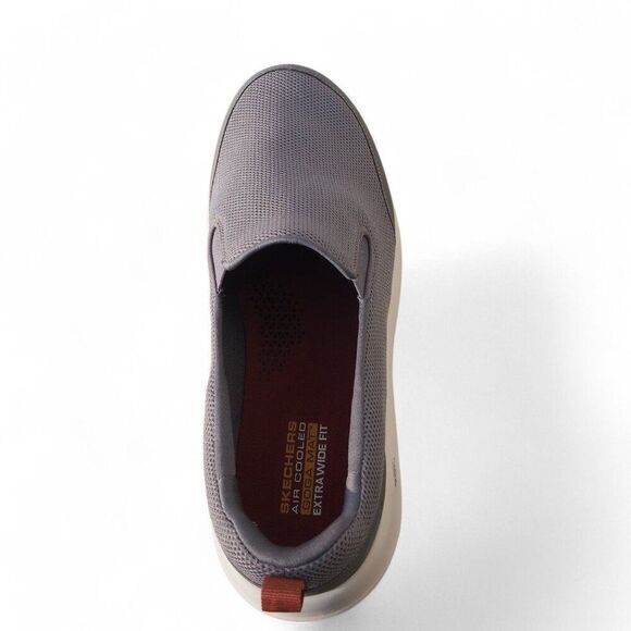 Skechers GOwalk‎ Max Clinched Slip-on Comfort Shoes Grey 216010WW Men\'s 11WW